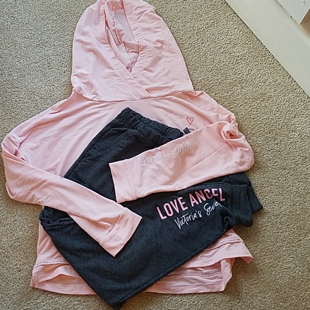 victorias secret lounge set